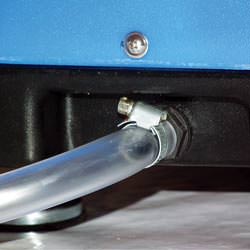 A self-draining crawl space dehumidifier connected to a sump pump system in State College