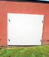 head-on view of one of our doors installed in Camp Hill for crawl spaces