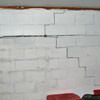 A buckling foundation wall in a Kingston  home.
