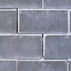 A diagonal stair-step crack found along a foundation wall in a Pittston  home