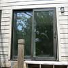 Sliding doors that are crooked and jamming due to a foundation issue in Bloomsburg home