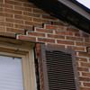 Stair step cracking starting at a window in a Bloomsburg home