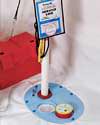 An installed crawl space sump pump by Hazleton waterproofers