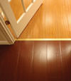 wood basement flooring design in a Wilkes Barre basement renovation