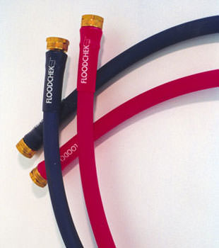 Photo of our FloodCheck washer hoses, available in Gettysburg