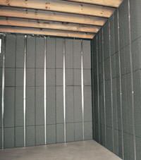 Thermal insulation panels for basement finishing in York, Pennsylvania
