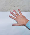 closeup of a plastic basement wall covering on concrete in Bellefonte